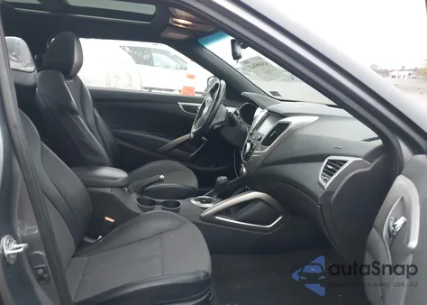 2016 Hyundai Veloster from USA, damaged, VIN KMHTC6AD3GU251781